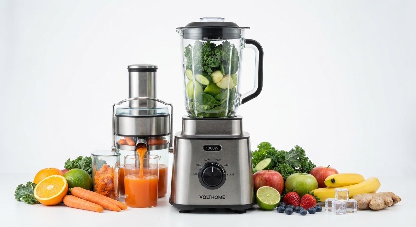 1000W Juicer Blender — Kitchen Essentials