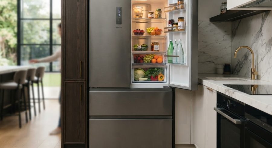 Multi-Door Smart Fridge — alternate view